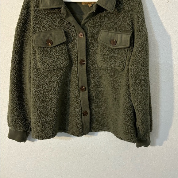 Pink Rose Women’s Fleece jacket - Picture 2 of 9